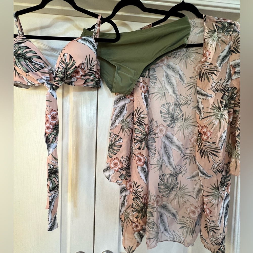 SHEIN three piece swim set